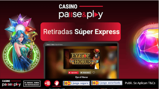 Payments & Withdrawal Pause And Play Casino